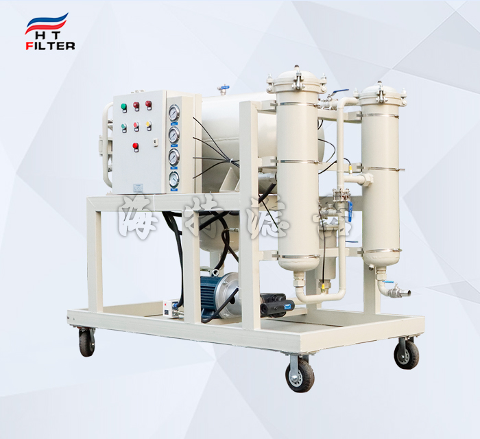 聚結(jié)脫水濾油機工作原理是怎樣的？
